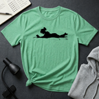Female Silhouette Reading T Shirt