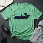Boy  Reading Silhouette T Shirt