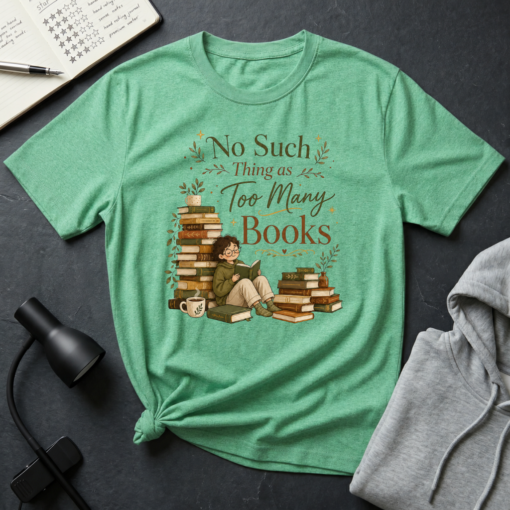 Too Many Book T Shirt