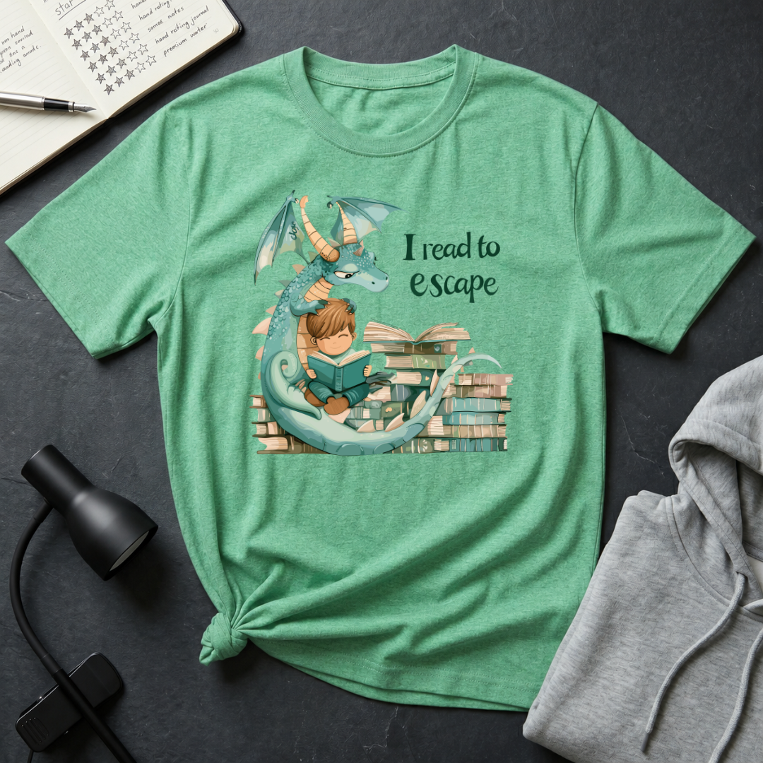 I Read To Escape T Shirt