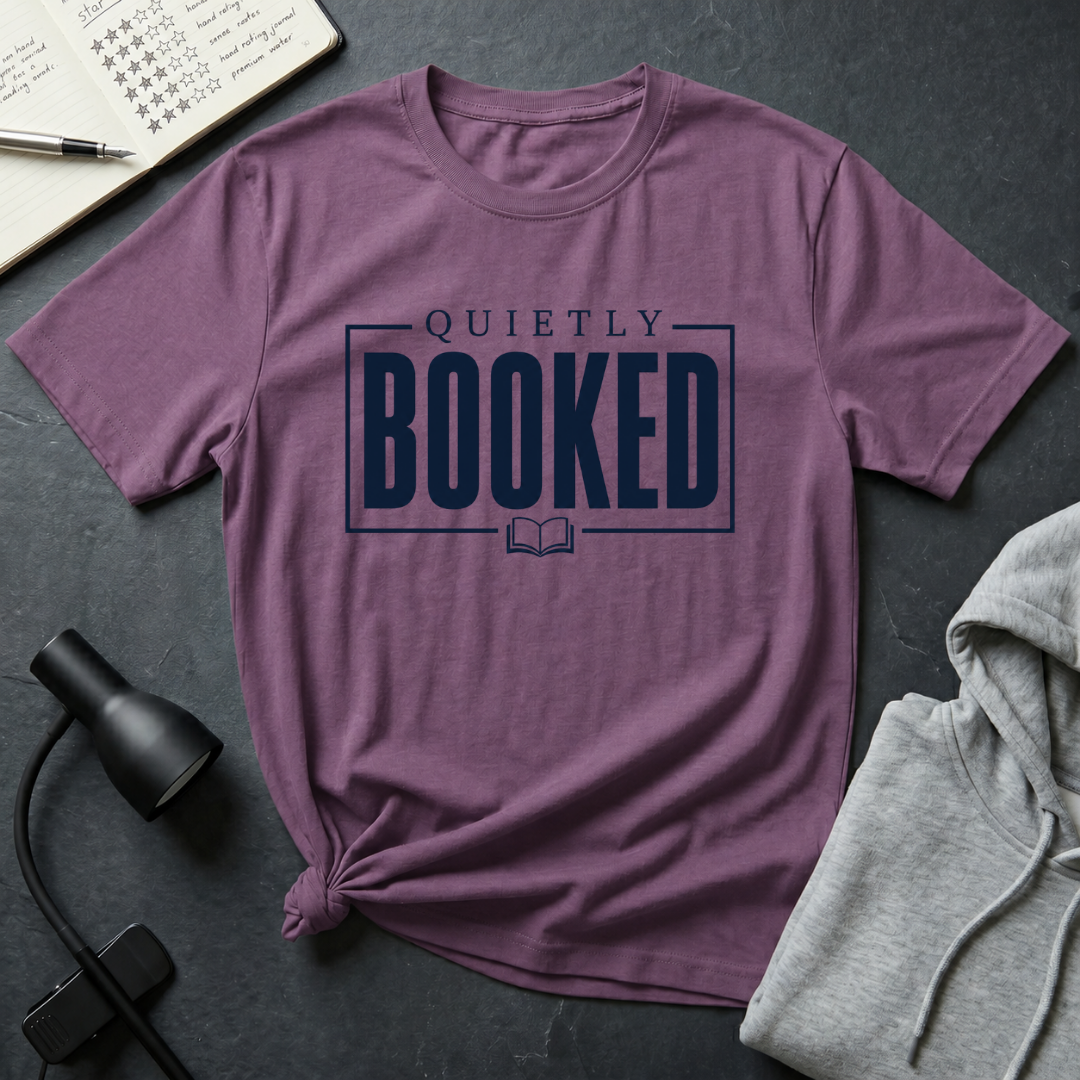 Quietly Booked T Shirt