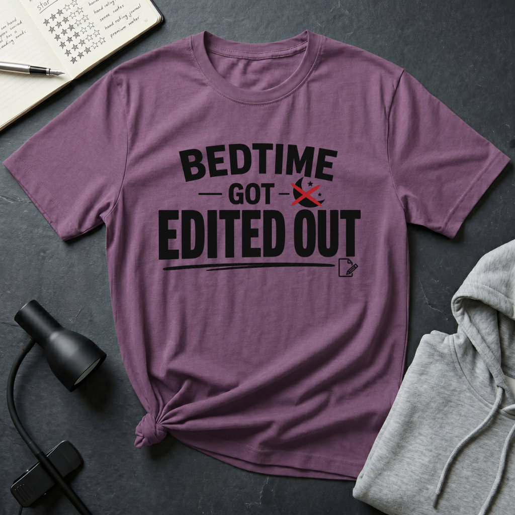 Bedtime Edited Out T Shirt