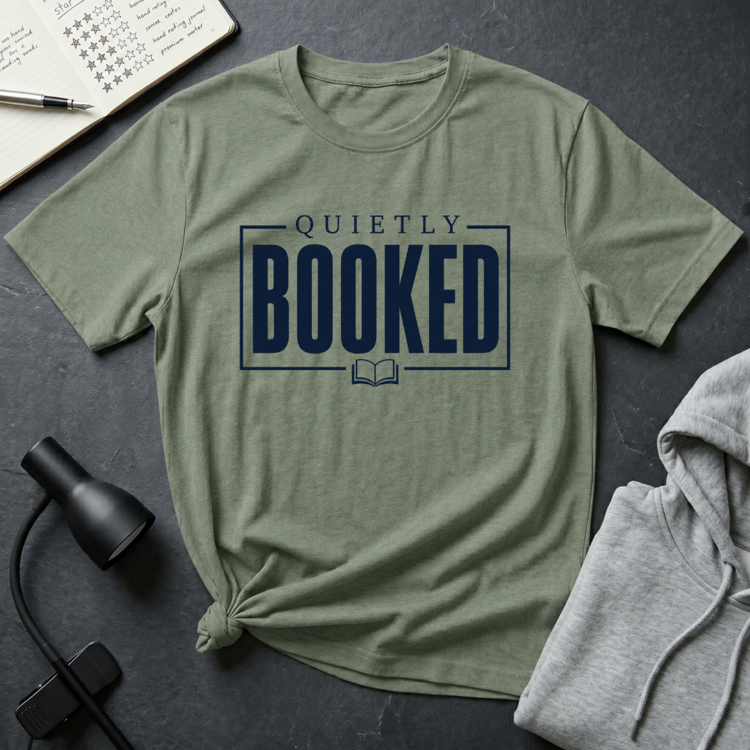 Quietly Booked T Shirt