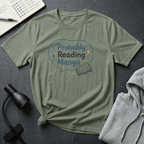 Probably Reading Manga T Shirt