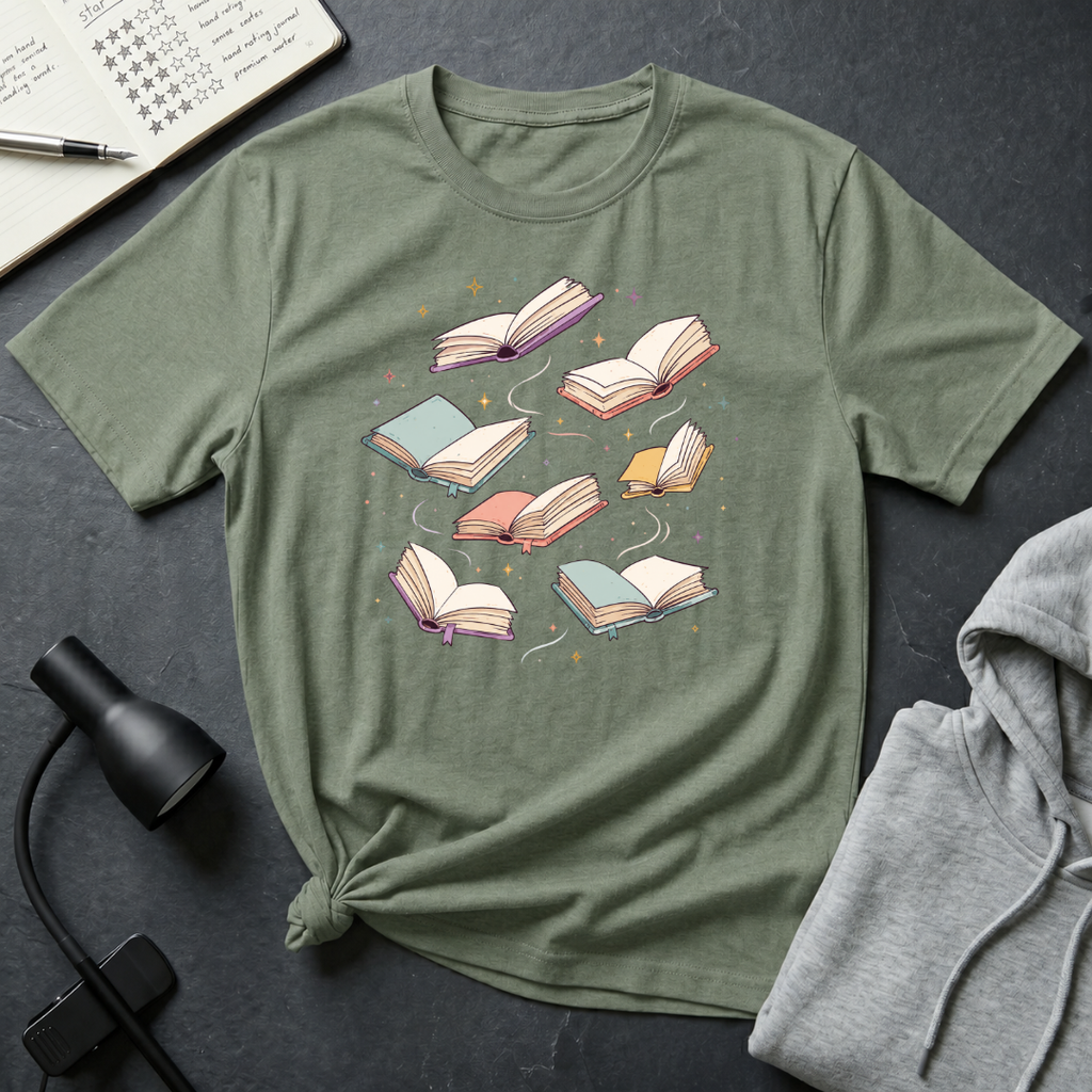 Flying Book T Shirt