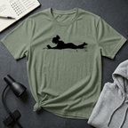Female Silhouette Reading T Shirt