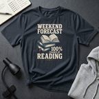 100% Chance of Reading T Shirt