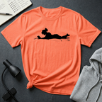 Female Silhouette Reading T Shirt