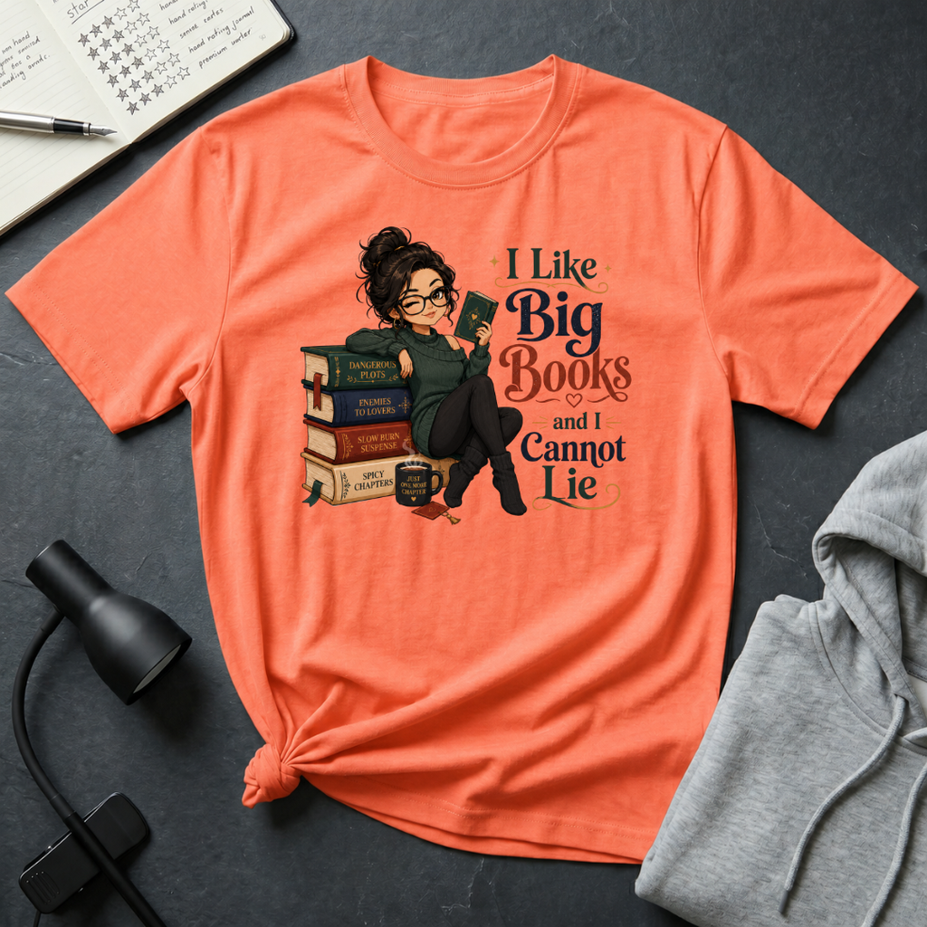 I Like Big Book T Shirt