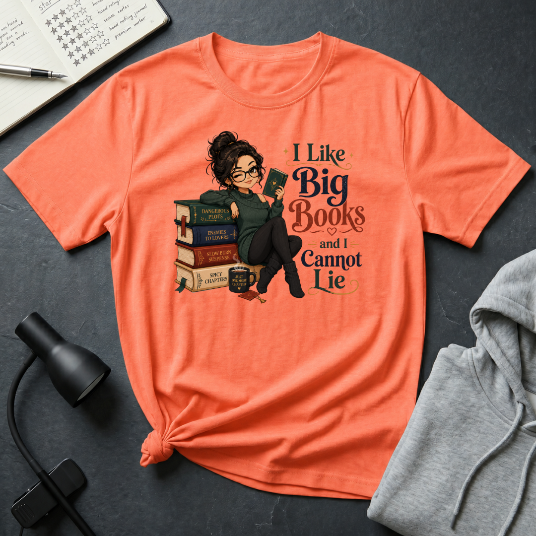I Like Big Book T Shirt