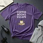 Coffee Books Escape T Shirt