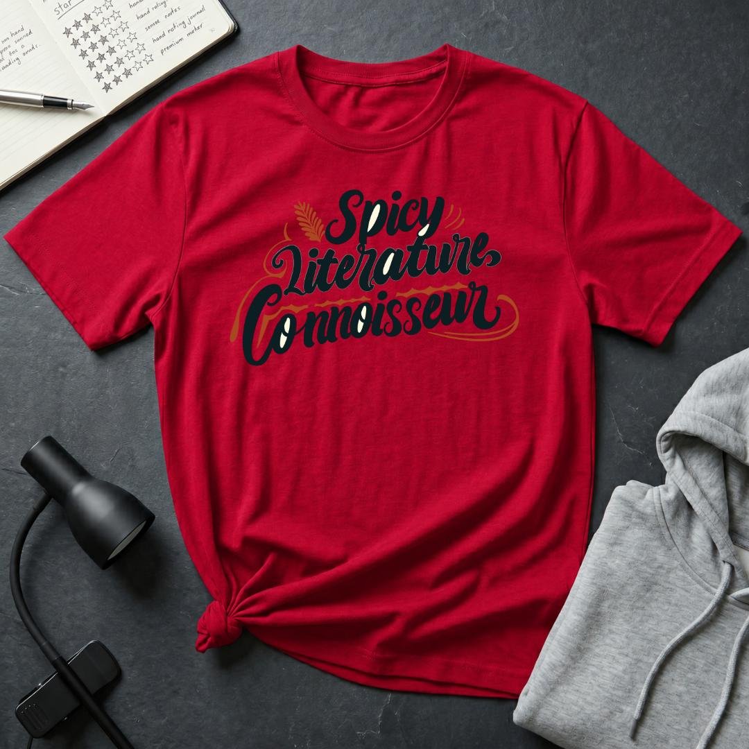 Spicy Literature Connoisseur T Shirt