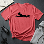 Female Silhouette Reading T Shirt