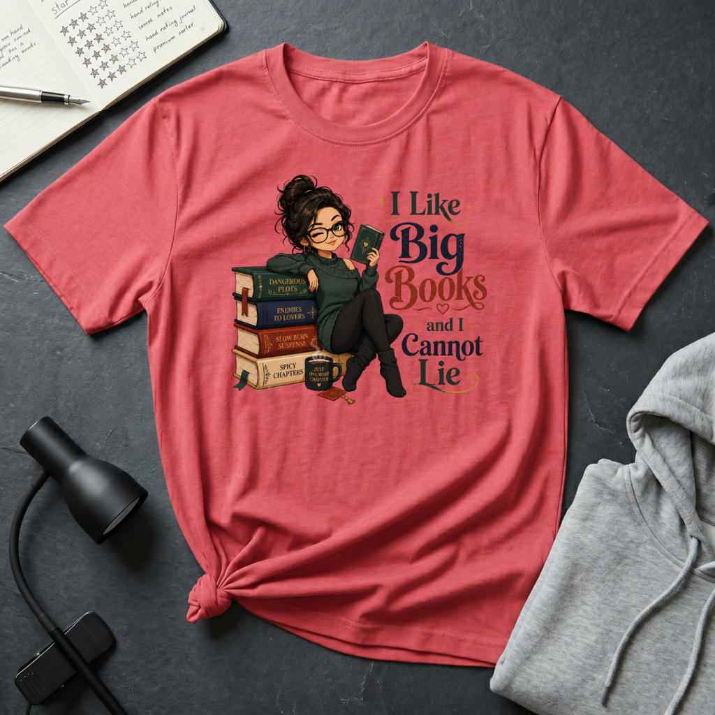 I Like Big Book T Shirt