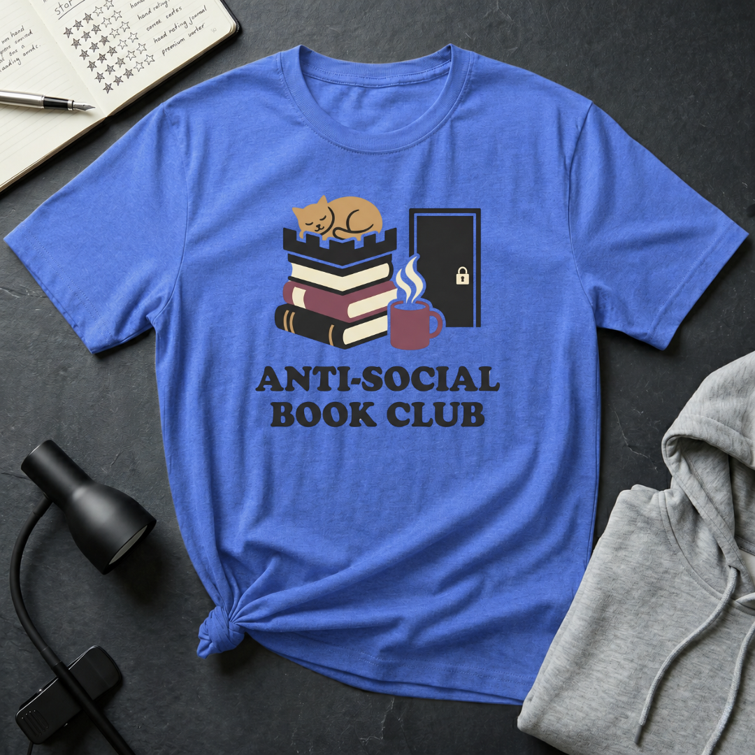 Anti-Social Book Club T Shirt