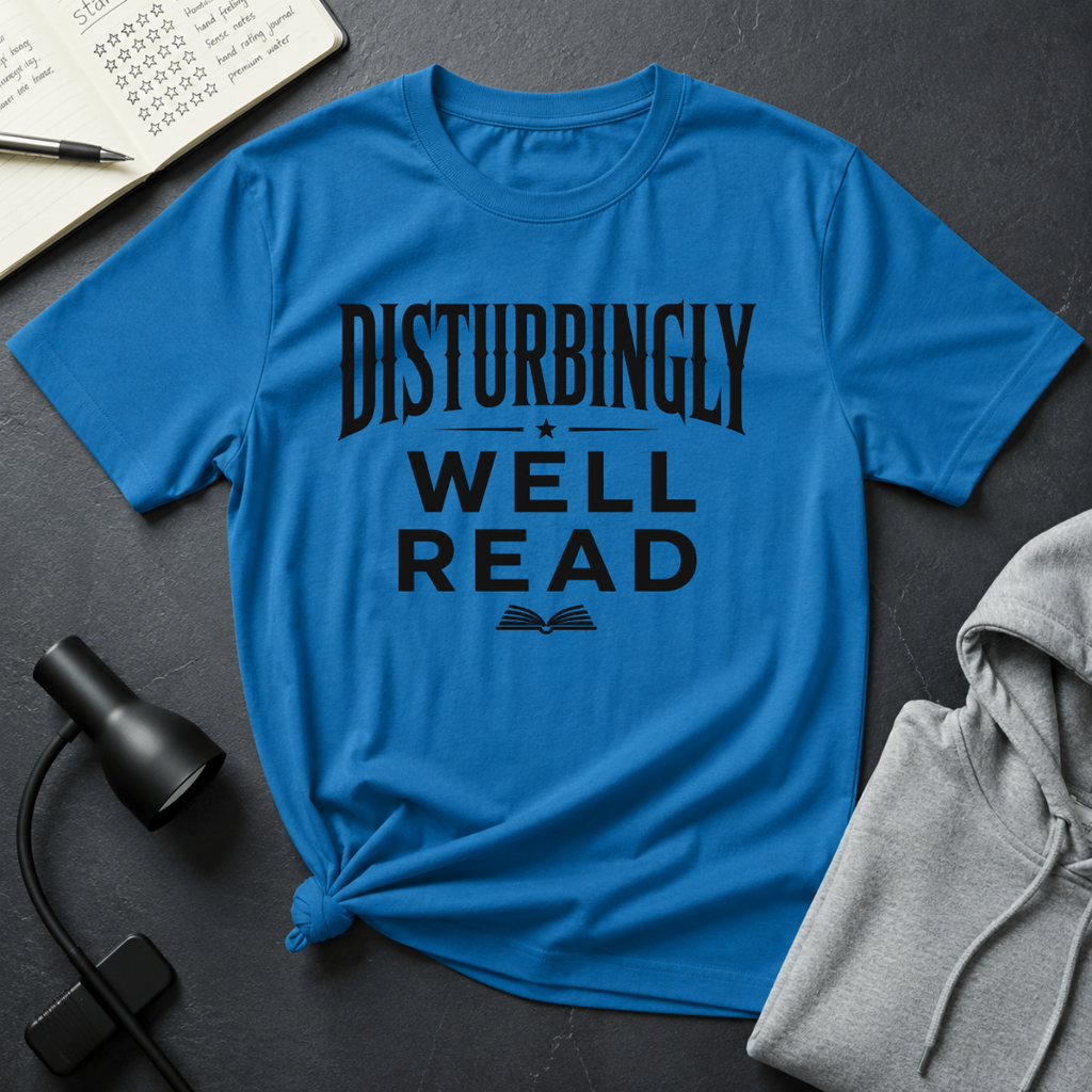 Disturbingly Well Read T Shirt