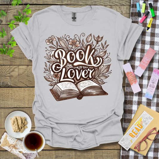 Book Lover Fall Theme Design - Graphic T Shirt