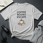 Coffee Books Escape T Shirt