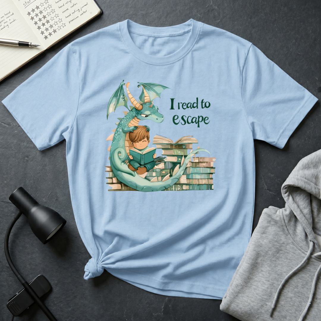 I Read To Escape T Shirt
