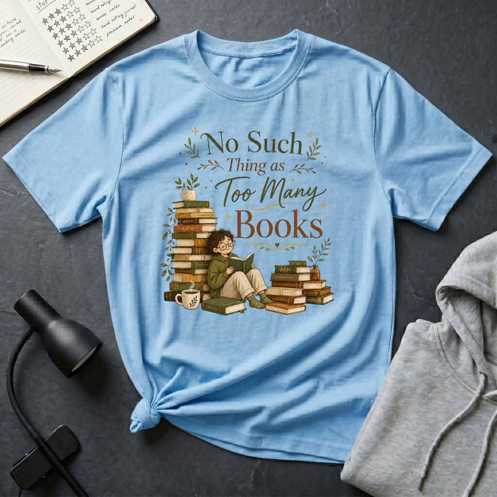 Too Many Book T Shirt