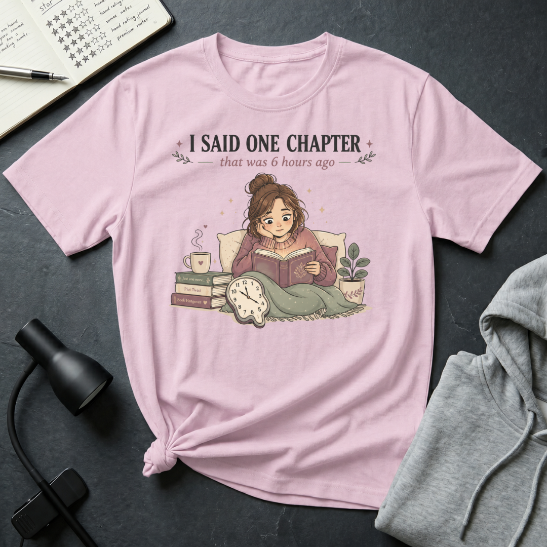 Girl Reading T Shirt