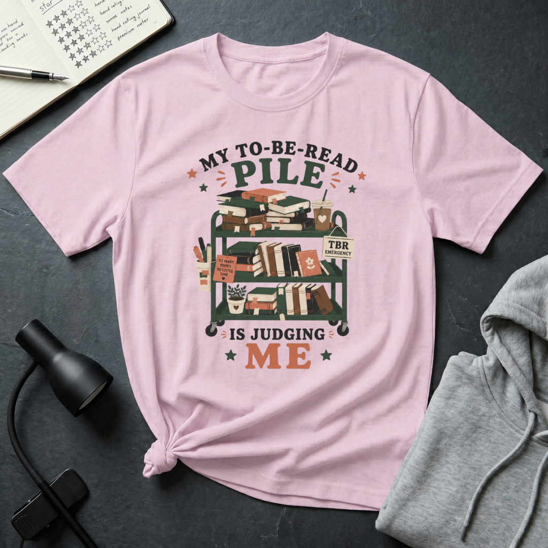 To Be Read Pile T Shirt