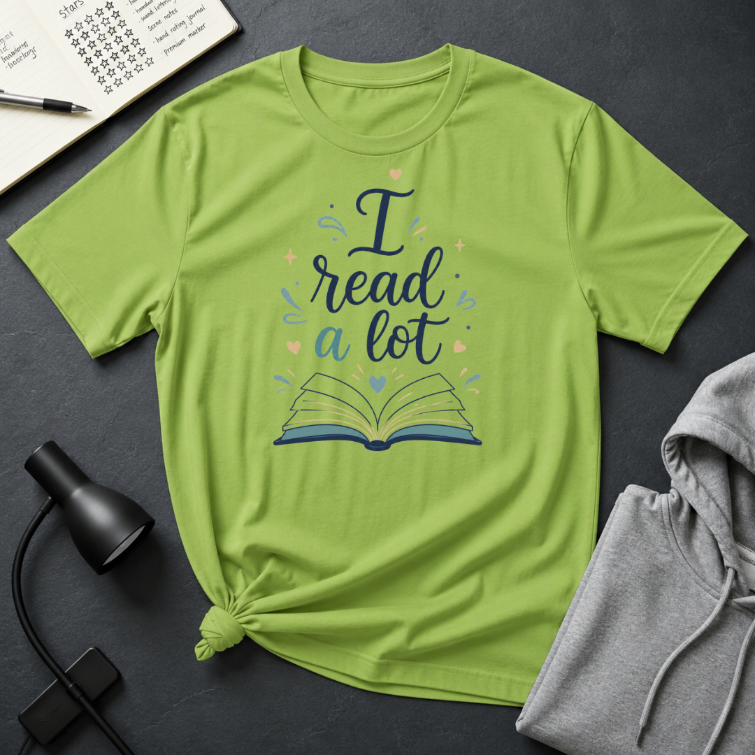 I Read A Lot T Shirt