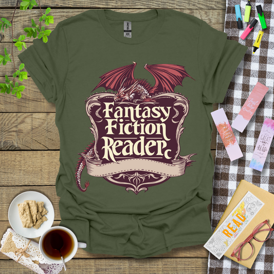 Fantasy Fiction Reader Graphic T Shirt