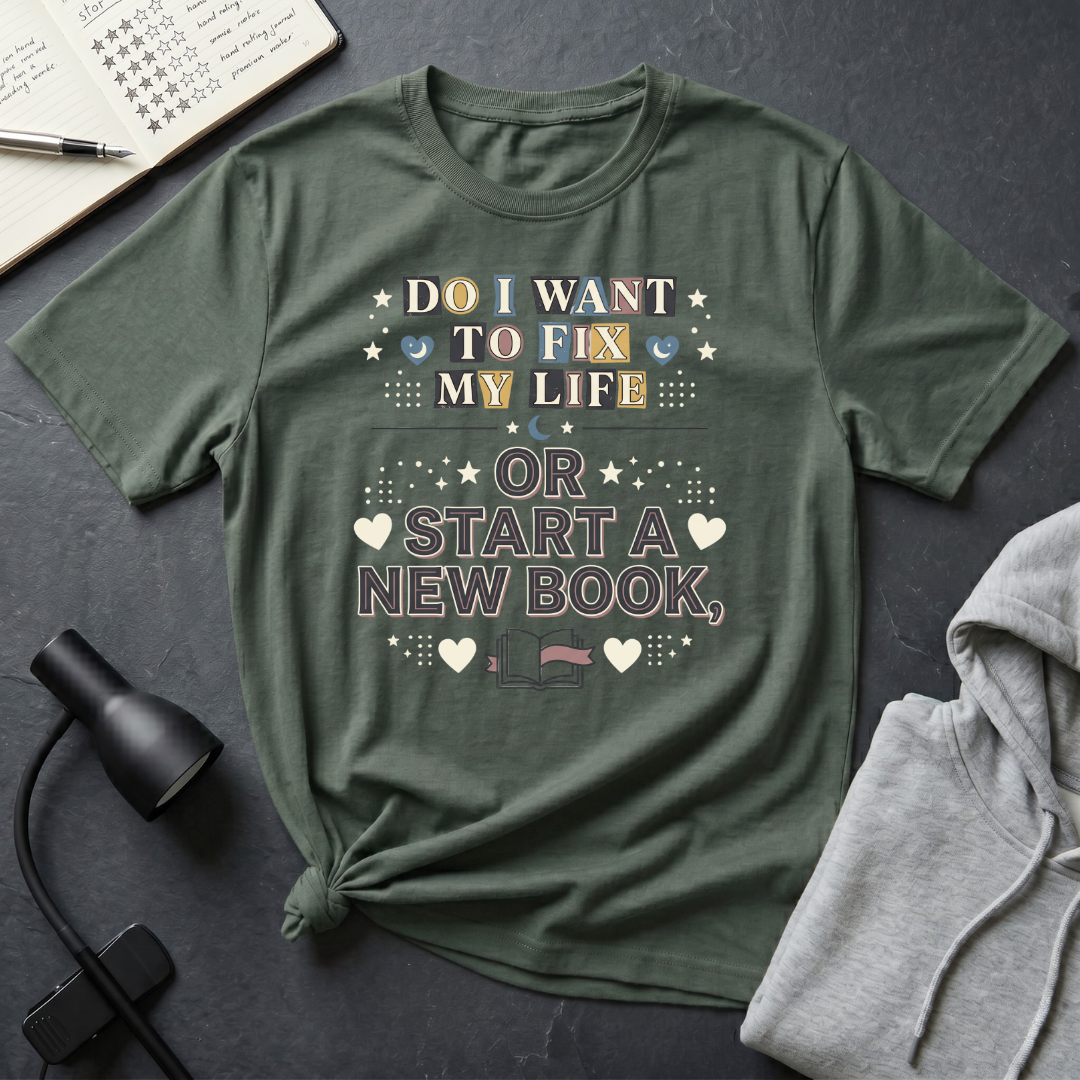 Start New Book T Shirt