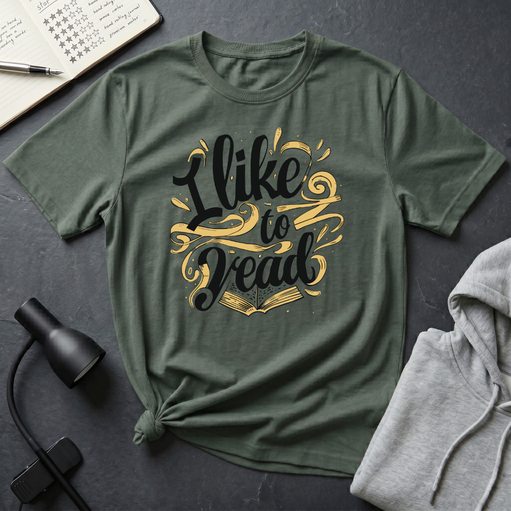 I Like To Read T Shirt