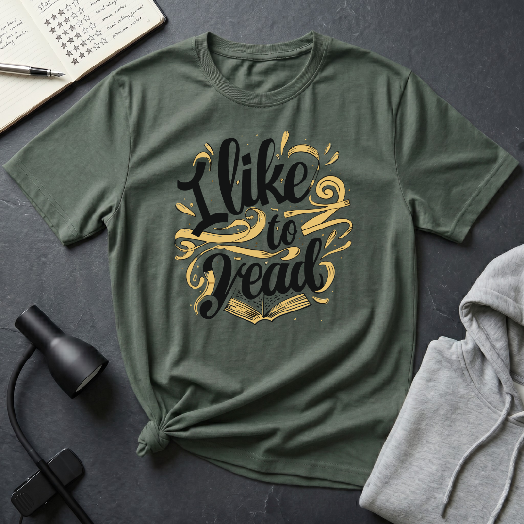 I Like To Read T Shirt