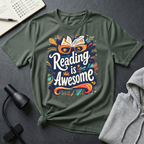 Reading Is Awesome T Shirt