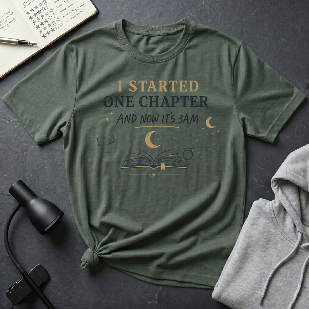 I Started One Chapter T Shirt