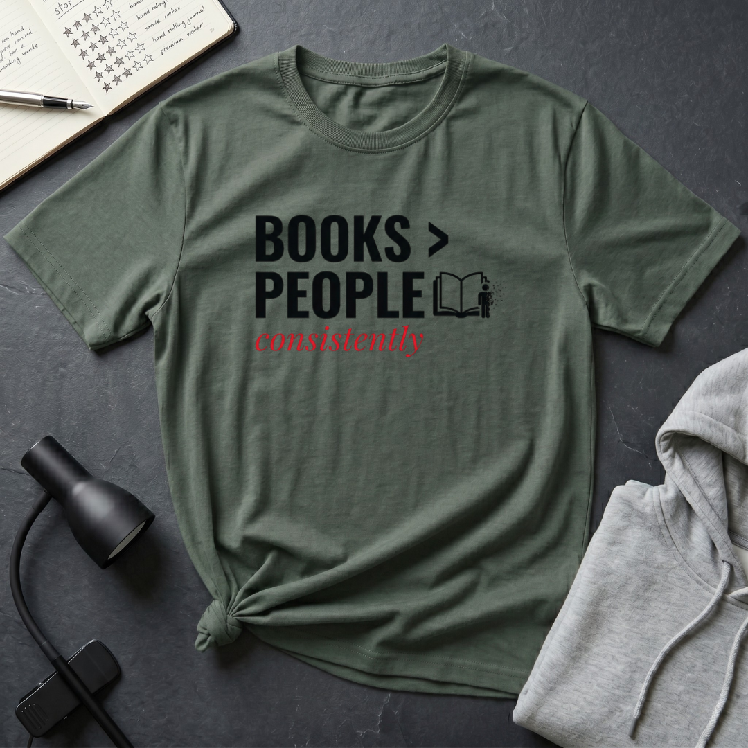 Books Over People T Shirt