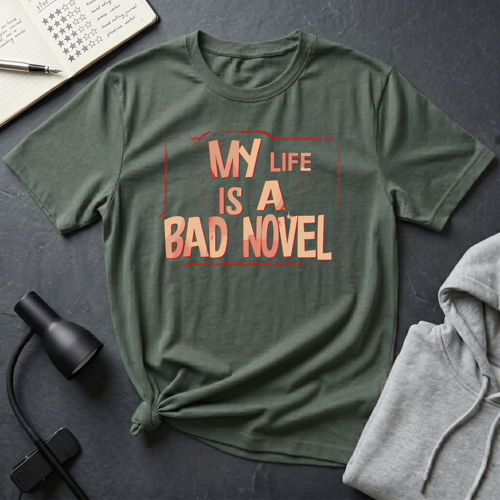 My Life is A Bad Novel T Shirt