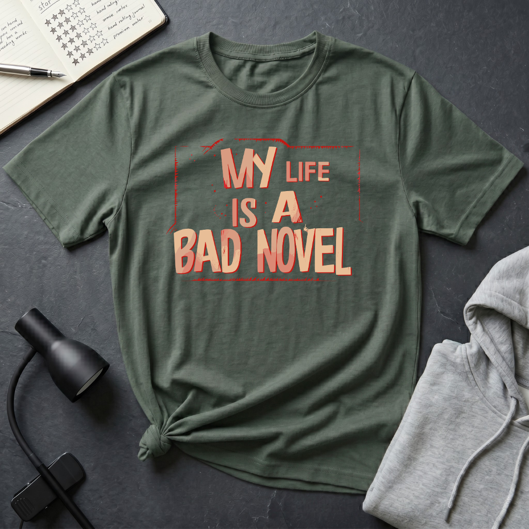 My Life is A Bad Novel T Shirt