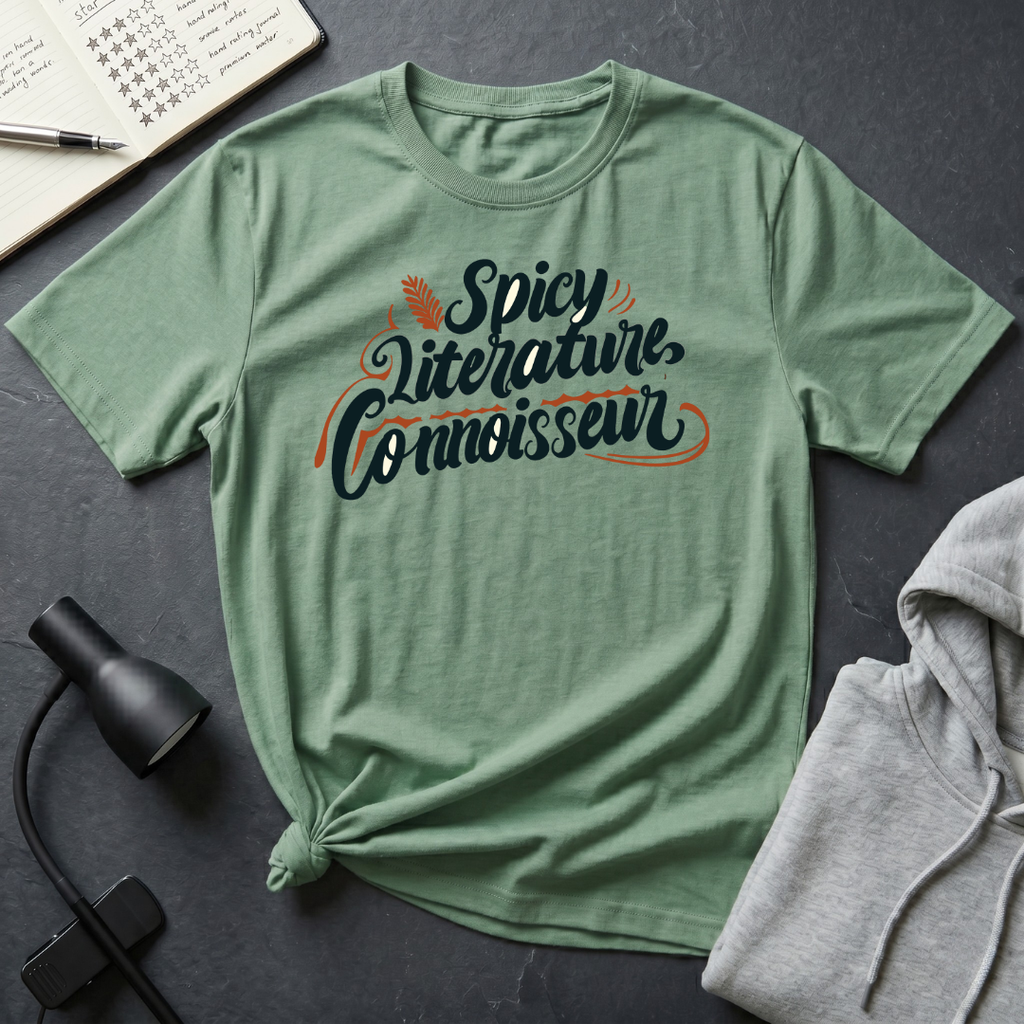 Spicy Literature Connoisseur T Shirt