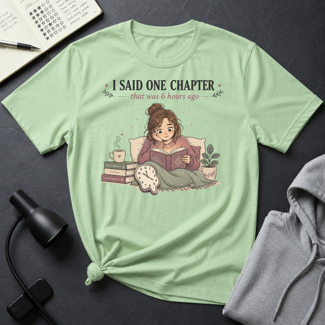 Girl Reading T Shirt