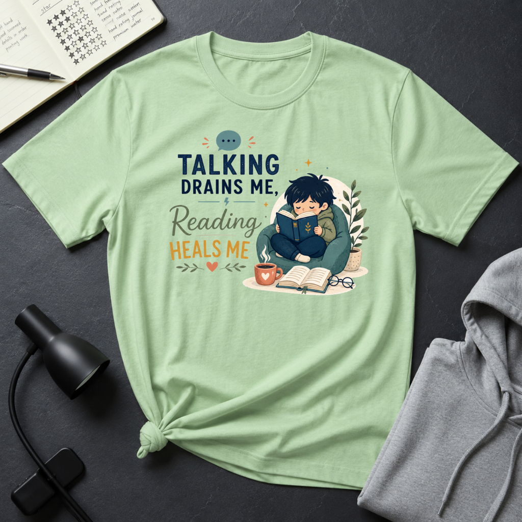 Reading Heals Me T Shirt