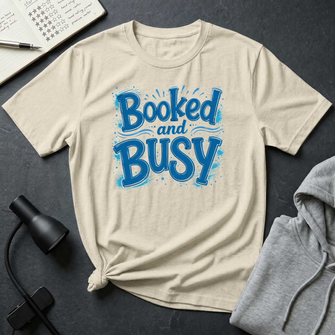 Booked and Busy T Shirt