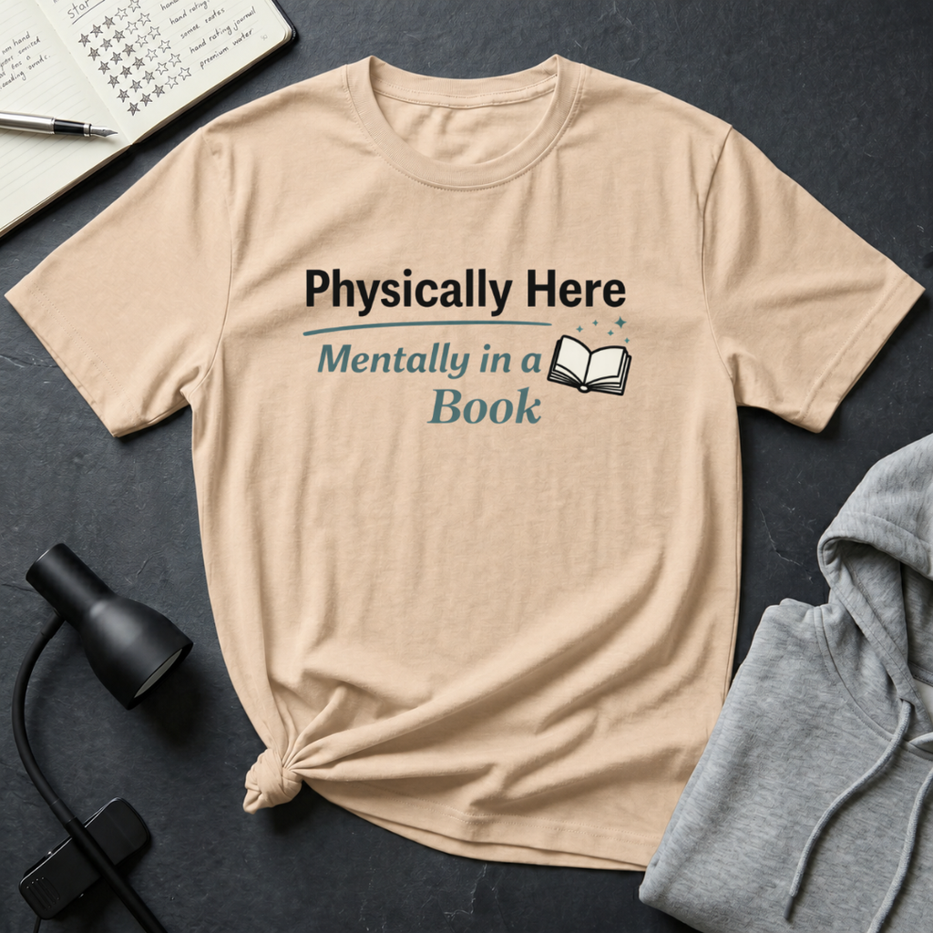 Mentally In A Book T Shirt