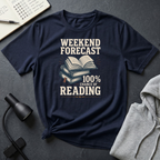 100% Chance of Reading T Shirt