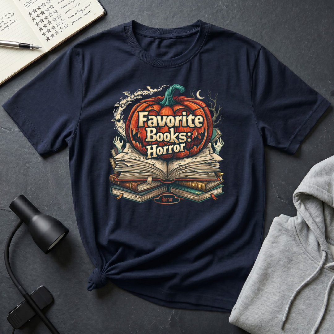 Favorite Book is Horror T Shirt