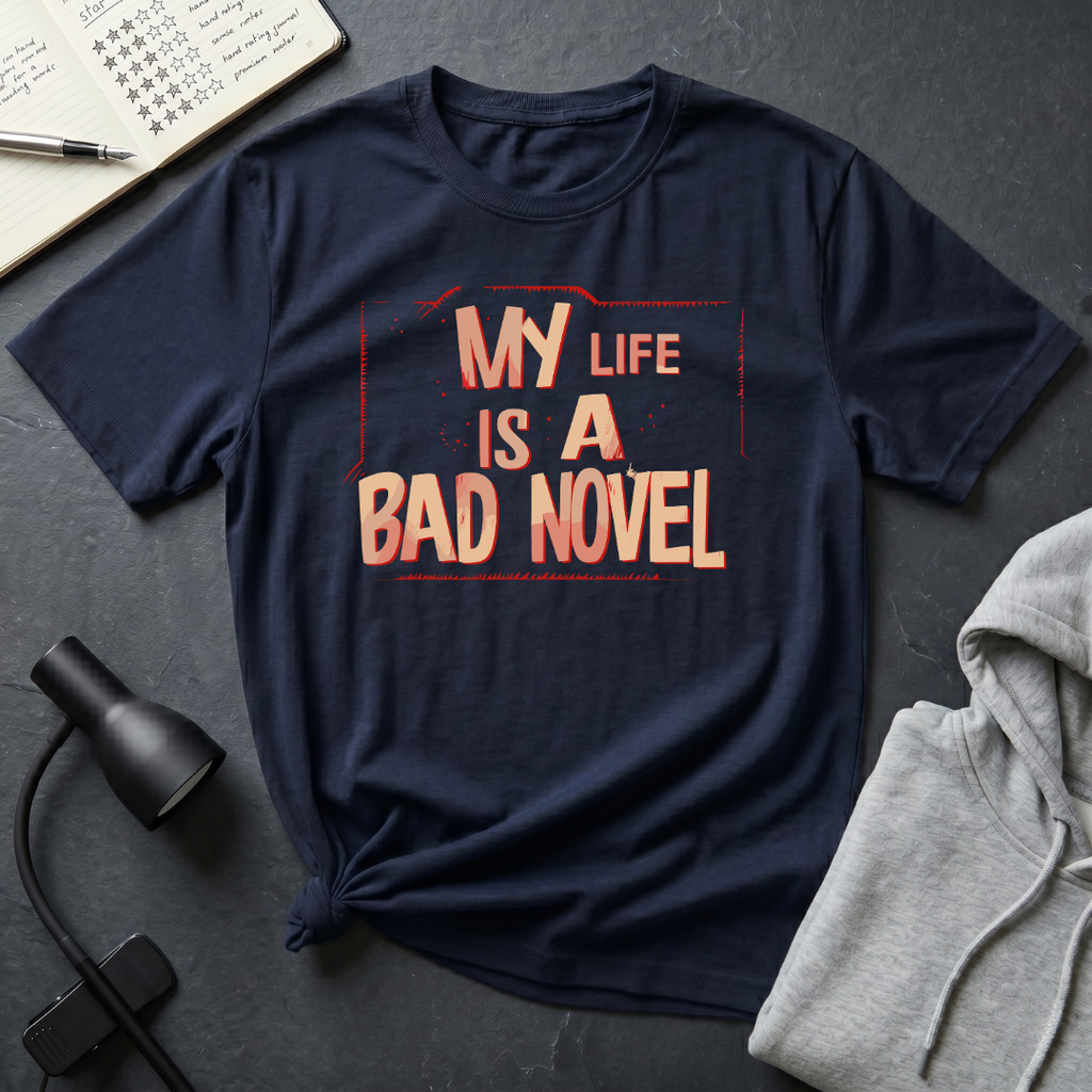 My Life is A Bad Novel T Shirt