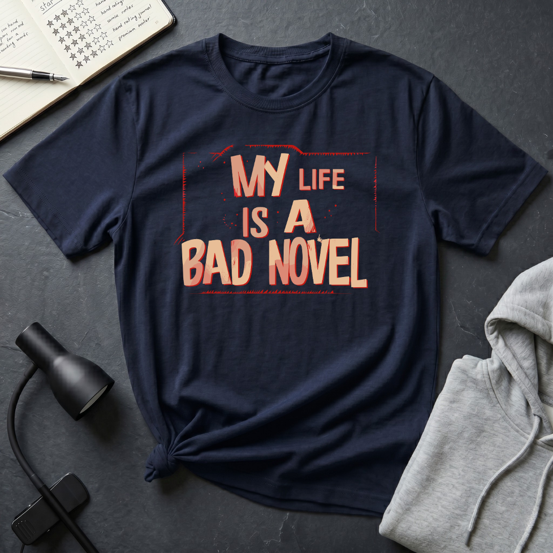 My Life is A Bad Novel T Shirt