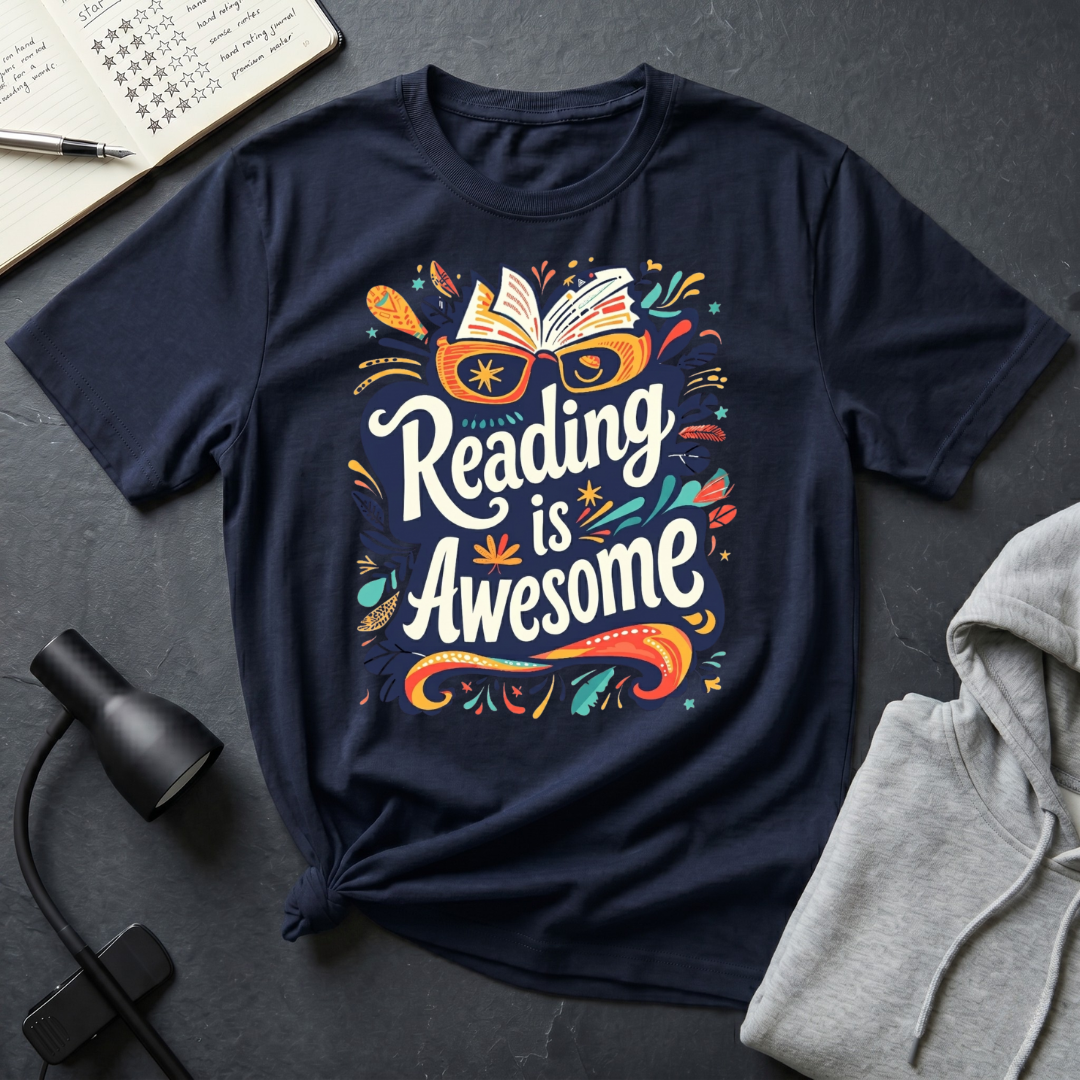 Reading Is Awesome T Shirt