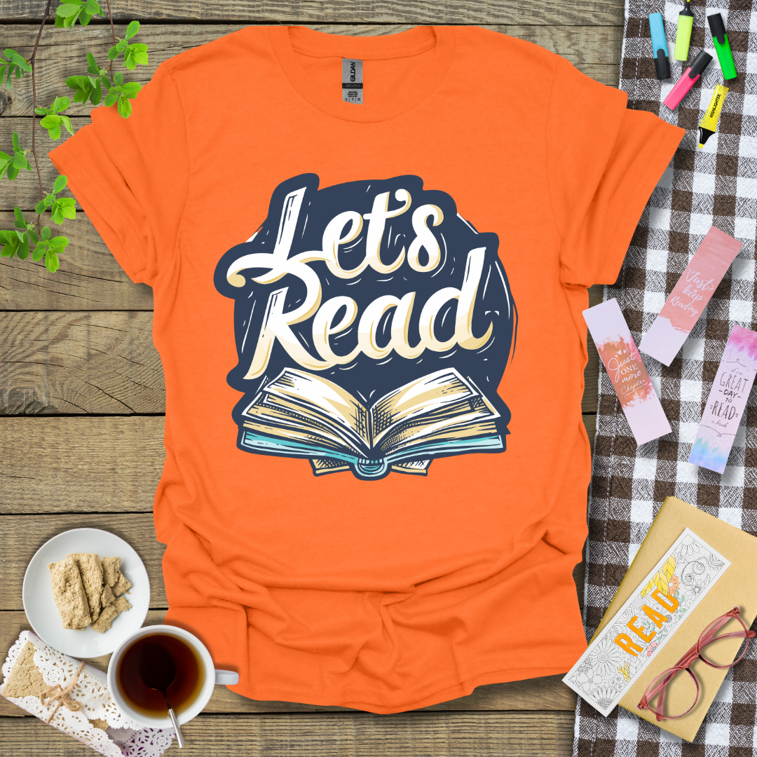 Let's Read ver 2 Graphic T Shirt