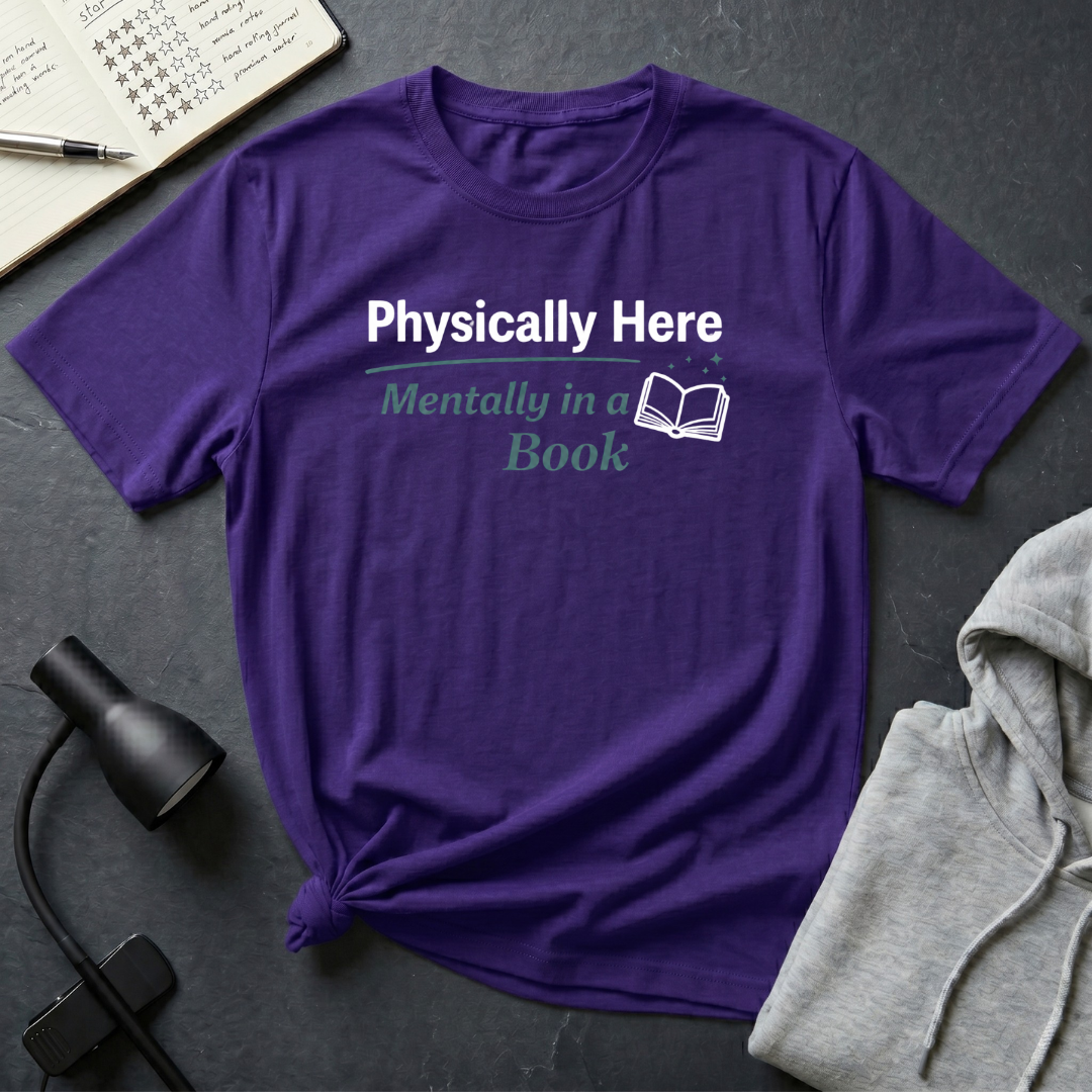 Mentally In A Book T Shirt
