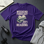 100% Chance of Reading T Shirt