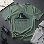 Sleep Is Cancelled T Shirt